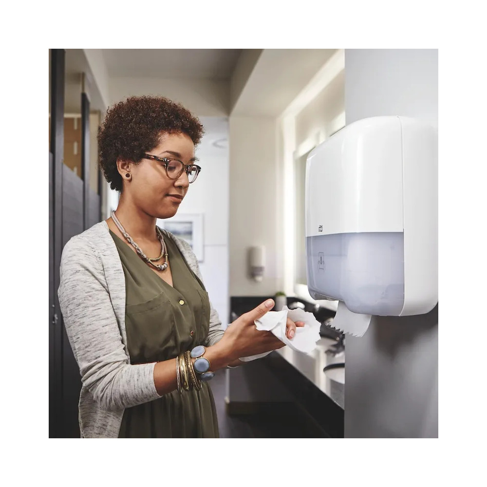 Produktbild för Håndklæderuller Tork H1 Matic® Universal 1-lag 280m hvid
