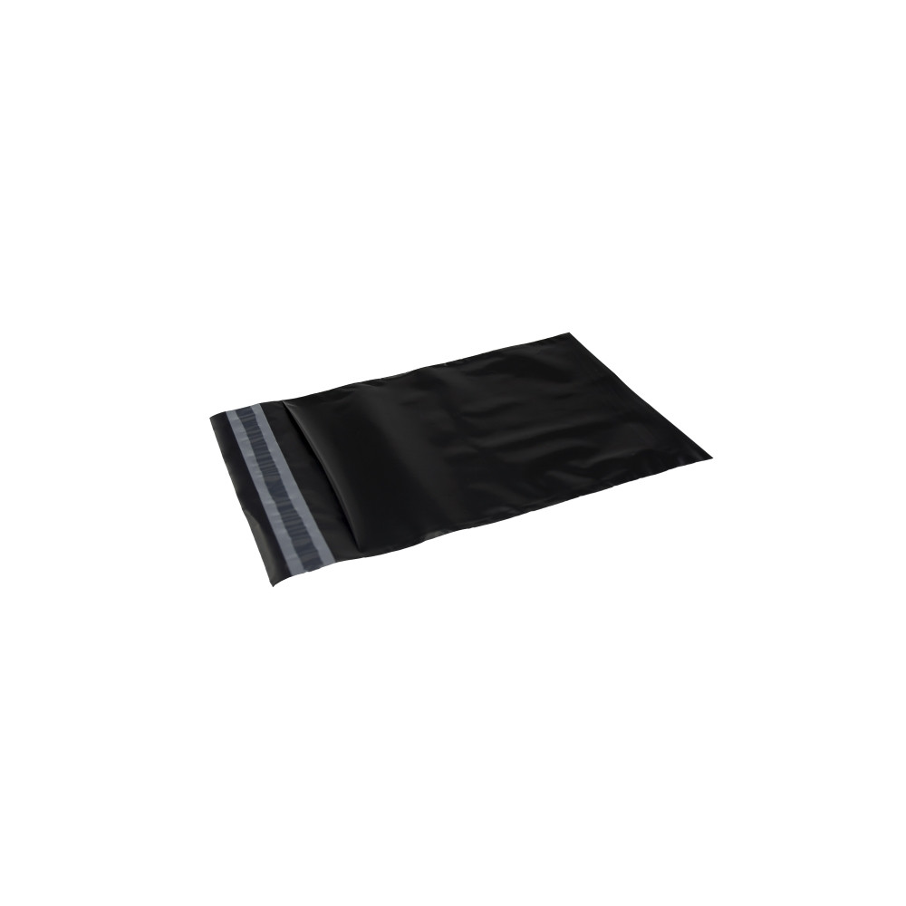 Produktbild för Fraktpåsar PE svart 400x600 mm