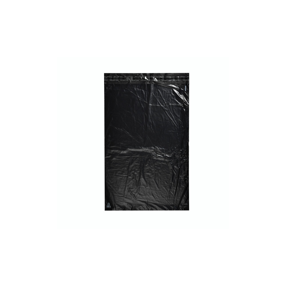 Produktbild för Fraktpåsar PE svart 400x600 mm