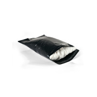 Produktbild för Fraktpåsar PE svart 400x600 mm