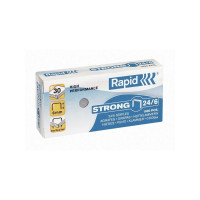 Produktbild för Häftklamrar Rapid Strong 24/6 galvaniserad