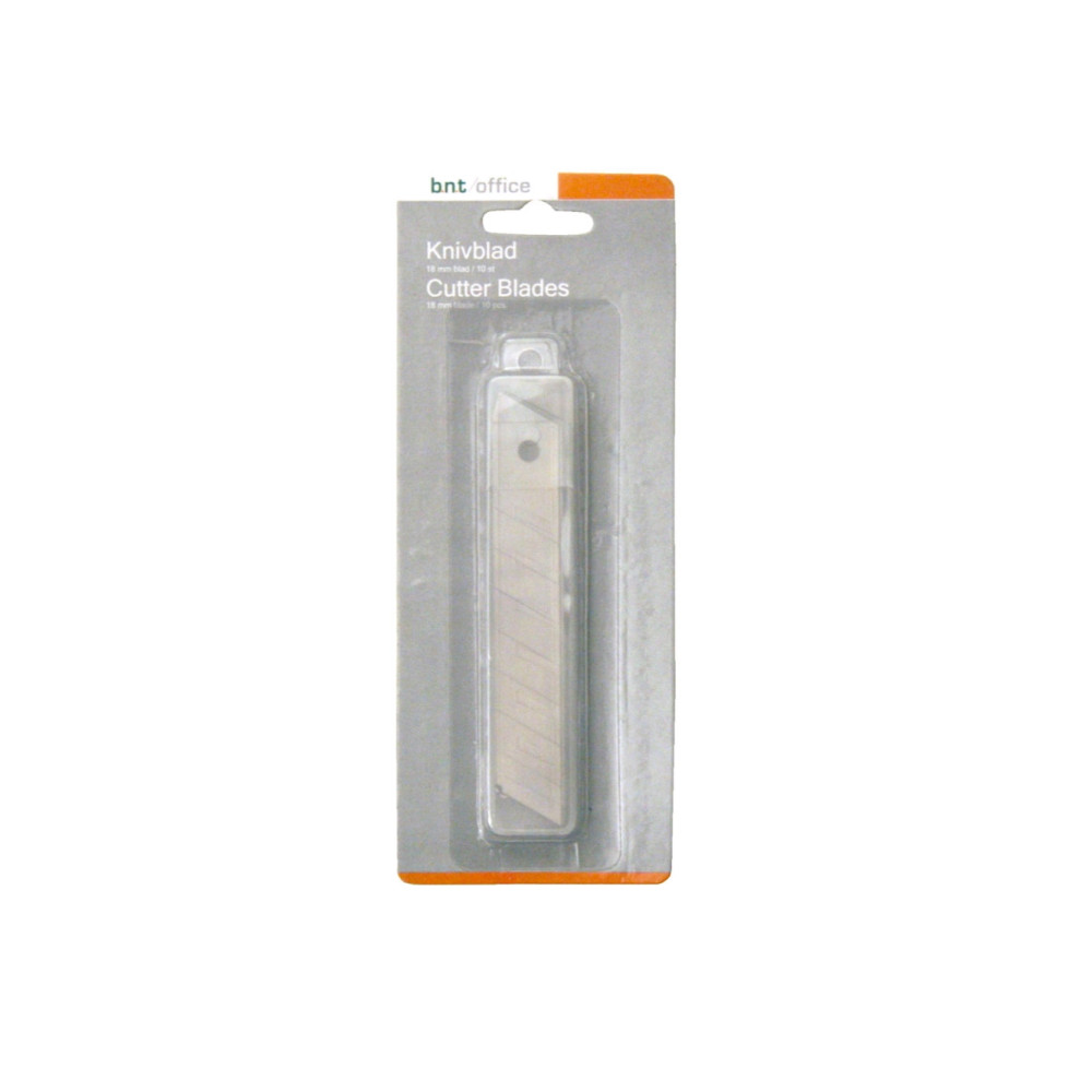 Produktbild för Reserveklinger 18mm til hobbykniv 10stk/pak