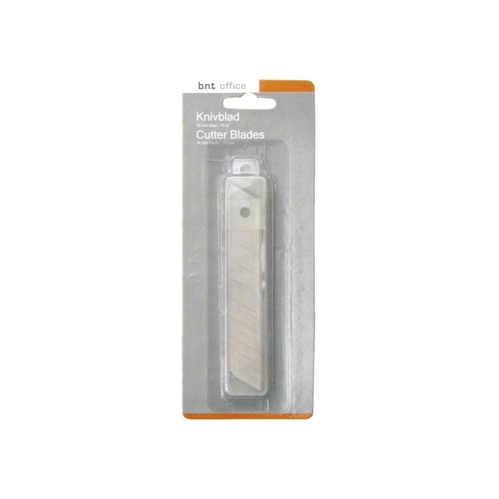 Produktbild för Reserveklinger 18mm til hobbykniv 10stk/pak