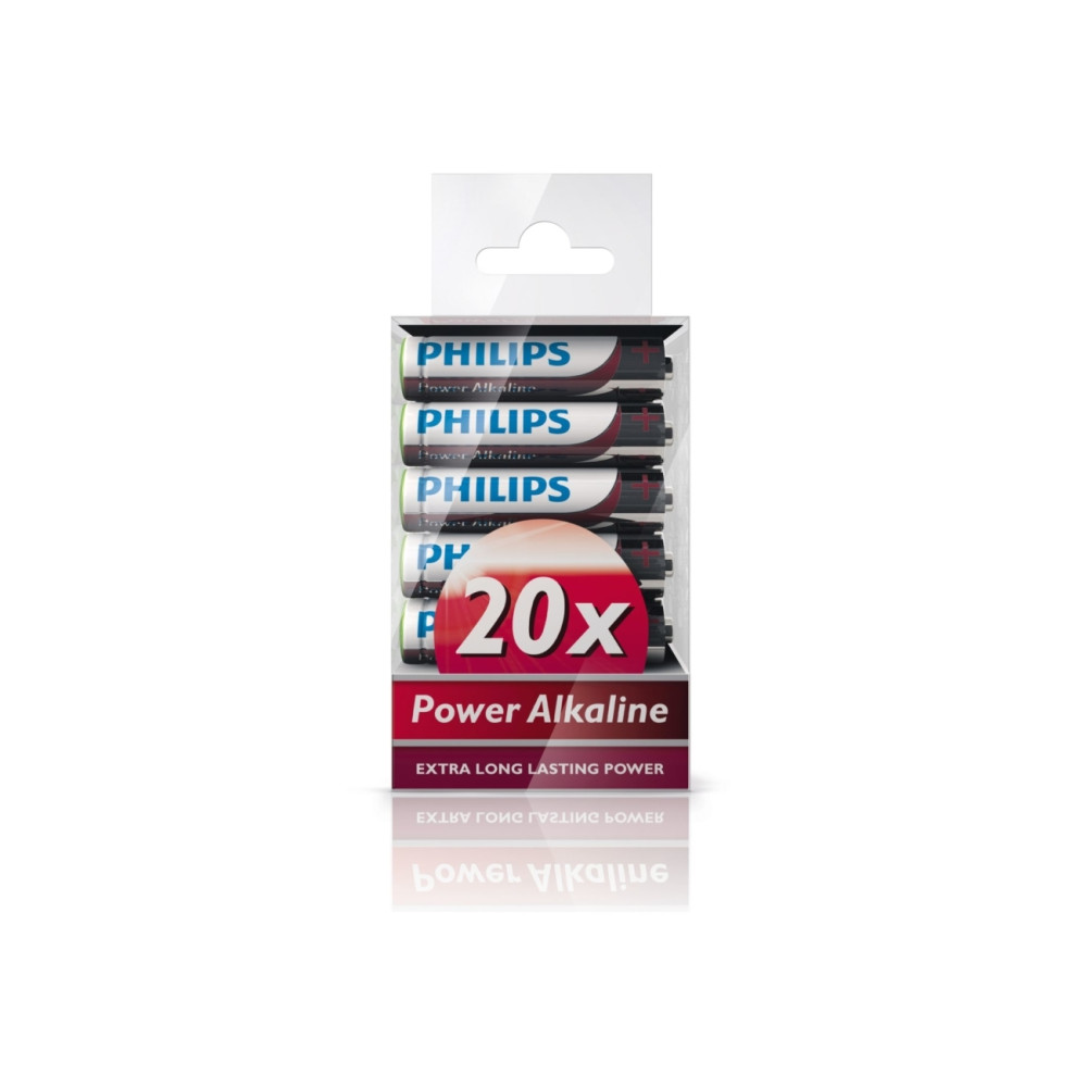 Produktbild för Philips Power Alkaline LR03P20T