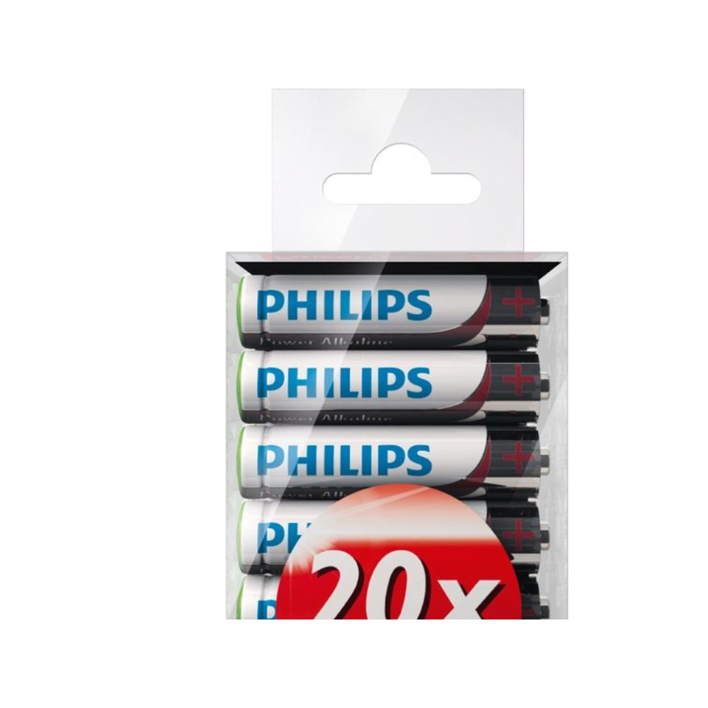 Produktbild för Philips Power Alkaline LR03P20T