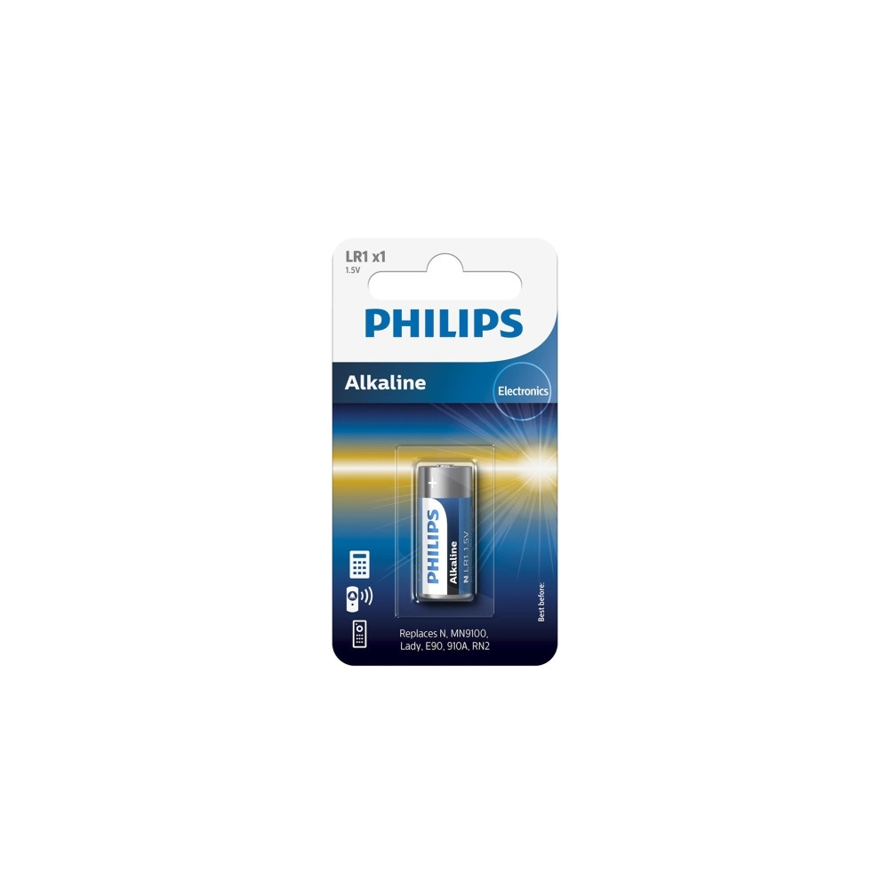 Produktbild för Philips Minicells Batteri LR1P1B/10, Engångsbatteri, Alkalis...