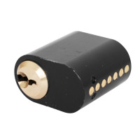 Produktbild för HOME It® oval cylindervred/ cylinderring med 7 stiftar i mat...
