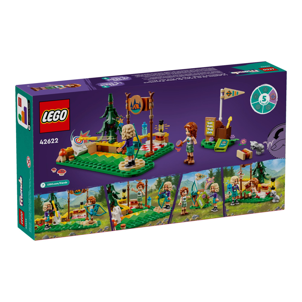Produktbild för LEGO Friends 42622 - Adventure Camp Archery Range - byggsats
