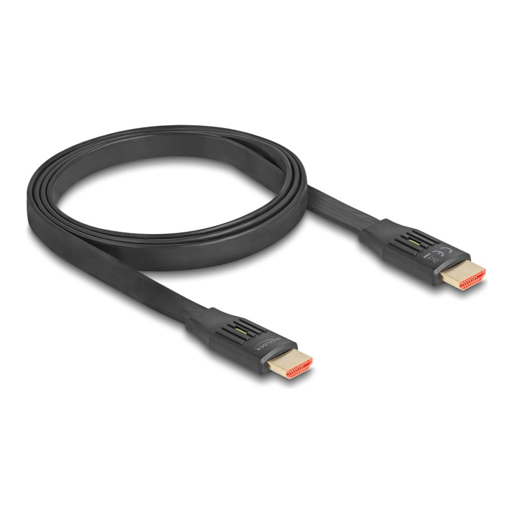 Produktbild för Delock HDMI-kabel med Ethernet - 1 m