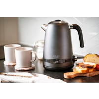 Produktbild för Adler AD 1295G, 1,7 l, 2200 W, Svart, Rostfritt stål, Grå, R...
