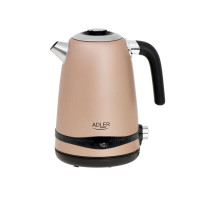 Produktbild för Adler AD 1295G, 1,7 l, 2200 W, Svart, Rostfritt stål, Grå, R...