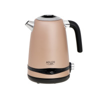 Produktbild för Adler AD 1295G, 1,7 l, 2200 W, Svart, Rostfritt stål, Grå, R...