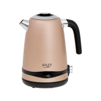 Produktbild för Adler AD 1295G, 1,7 l, 2200 W, Svart, Rostfritt stål, Grå, R...