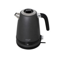 Produktbild för Adler AD 1295G, 1,7 l, 2200 W, Svart, Rostfritt stål, Grå, R...