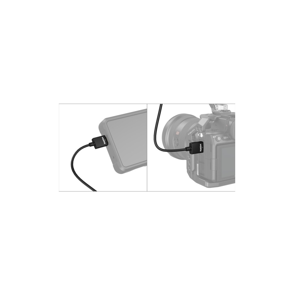 Produktbild för SmallRig 4794, 1 m, HDMI Typ A (standard), HDMI Typ A (stand...