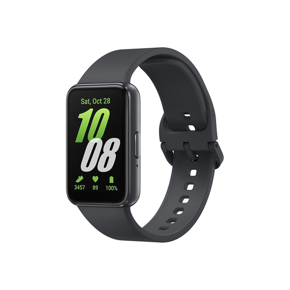 Produktbild för Samsung Galaxy Fit3 aktivitetspårare med rem - 256 MB - grå