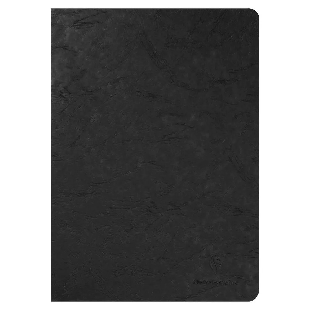 Produktbild för Clairefontaine "Age Bag" svart anteckningsbok A4 96 sidor/48...