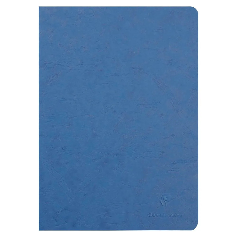Produktbild för Clairefontaine "Age Bag" blå anteckningsbok A4, 96 sidor/48...