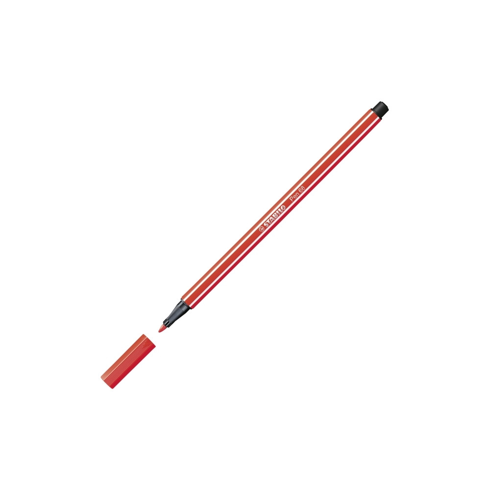 Produktbild för STABILO Pen 68, 20 färger, Multifärg, Rundad spets, 1 mm, Mu...