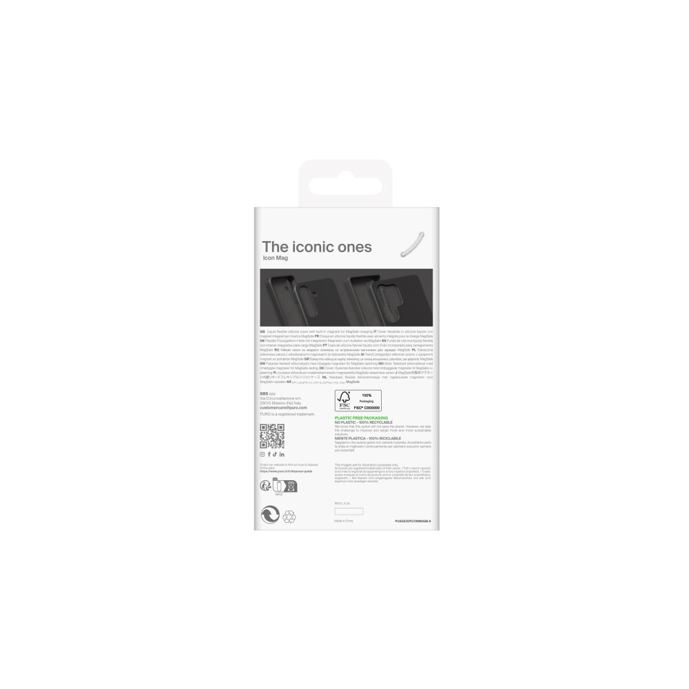 Produktbild för PURO Icon Mag Pro, Omslag, Samsung, Galaxy S25+, 17 cm (6.7"...