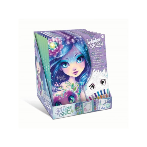 NEBULOUS STARS Nebulous Stars Color-By-Number Book Set