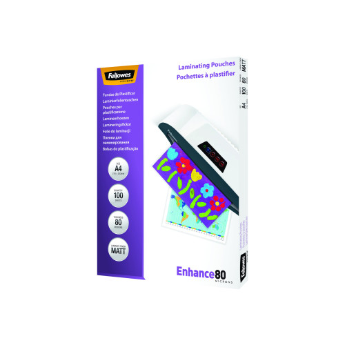 FELLOWES Fellowes - 100-pack - matt - A4 - lamineringsfickor