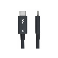 Produktbild för StarTech.com 3ft (1m) Thunderbolt 5 Cable, 80Gbps/120Gbps, Certified - Thunderbolt-kabel - Thunderbolt 5 till Thunderbolt 5 - 1 m