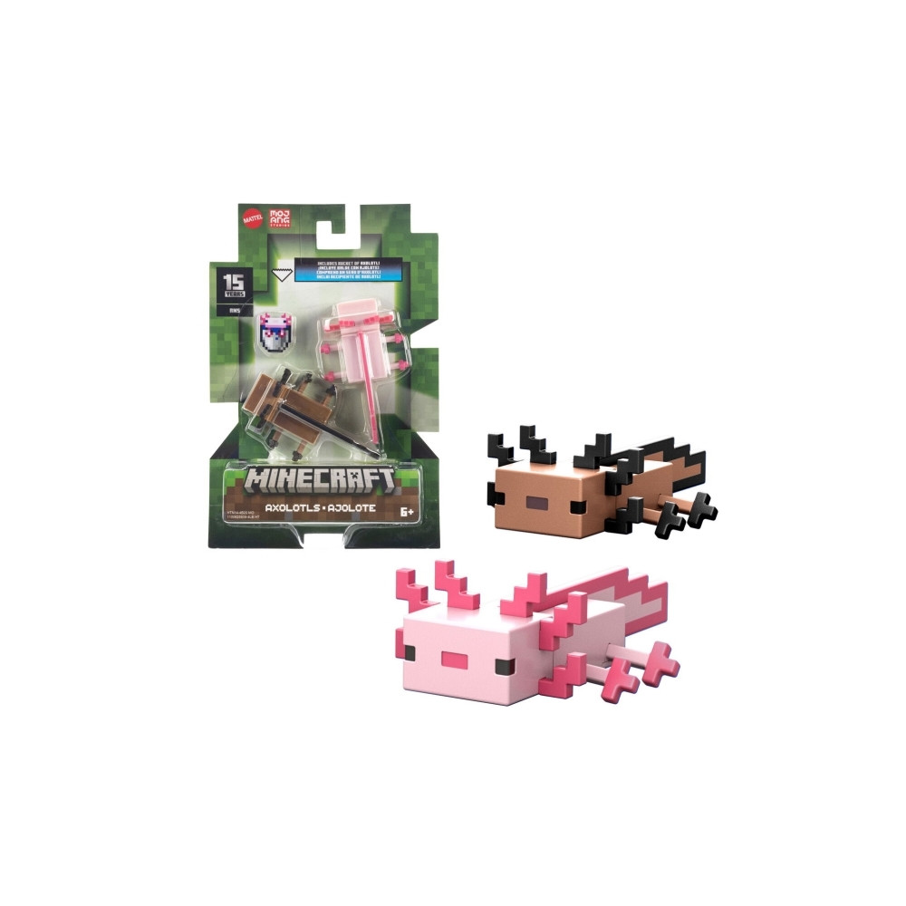 Produktbild för Minecraft Sortiment med -figurer, 6 År, Blandade färger, Pla...