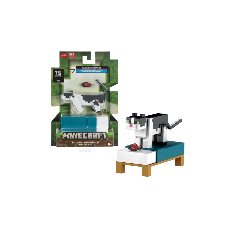 Produktbild för Minecraft Sortiment med -figurer, 6 År, Blandade färger, Pla...