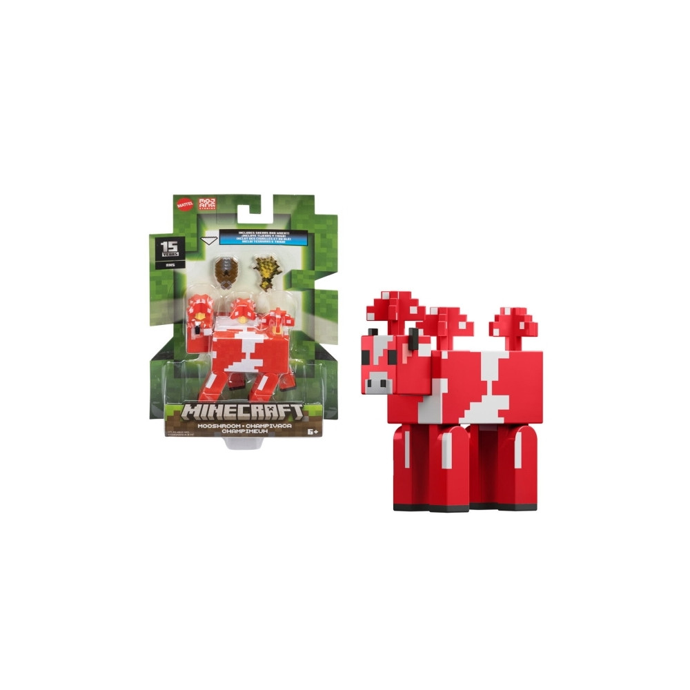 Produktbild för Minecraft Sortiment med -figurer, 6 År, Blandade färger, Pla...
