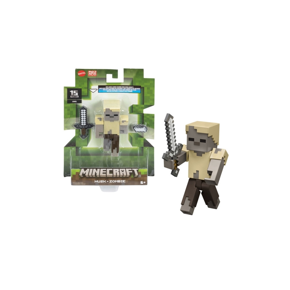 Produktbild för Minecraft Sortiment med -figurer, 6 År, Blandade färger, Pla...