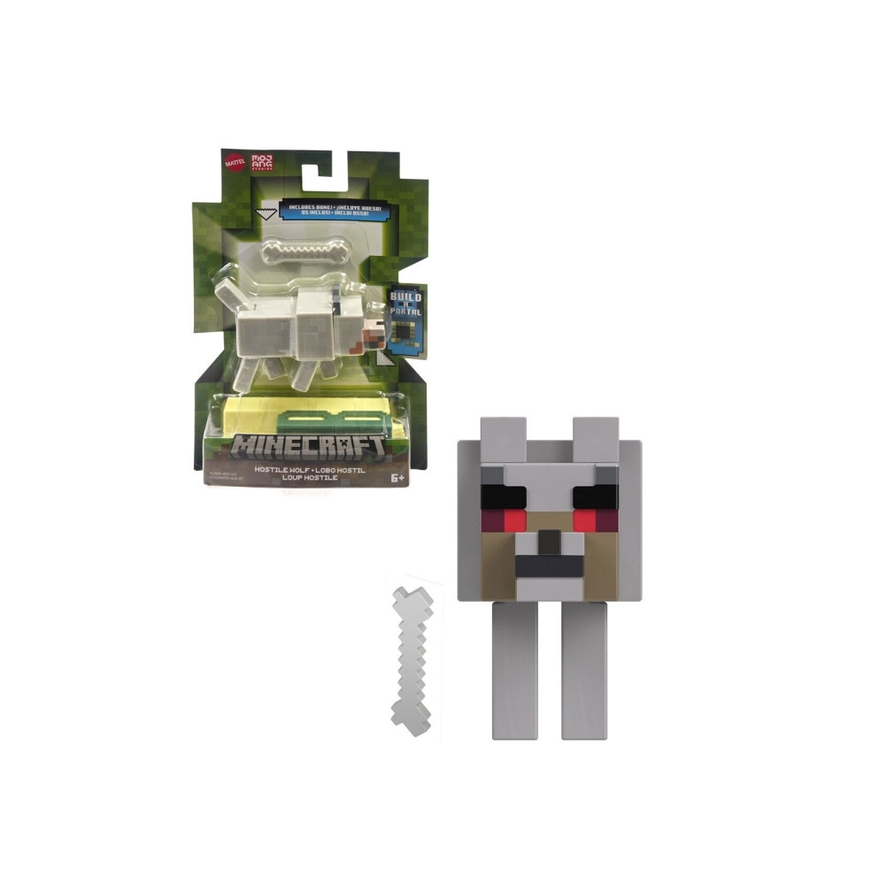 Produktbild för Minecraft Sortiment med -figurer, 6 År, Blandade färger, Pla...