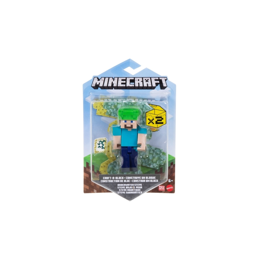 Produktbild för Minecraft Sortiment med -figurer, 6 År, Blandade färger, Pla...