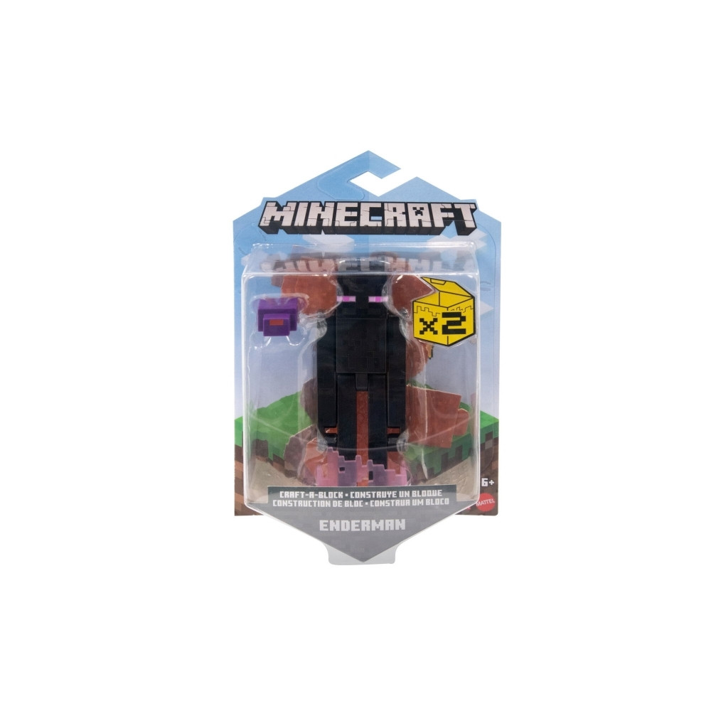 Produktbild för Minecraft Sortiment med -figurer, 6 År, Blandade färger, Pla...