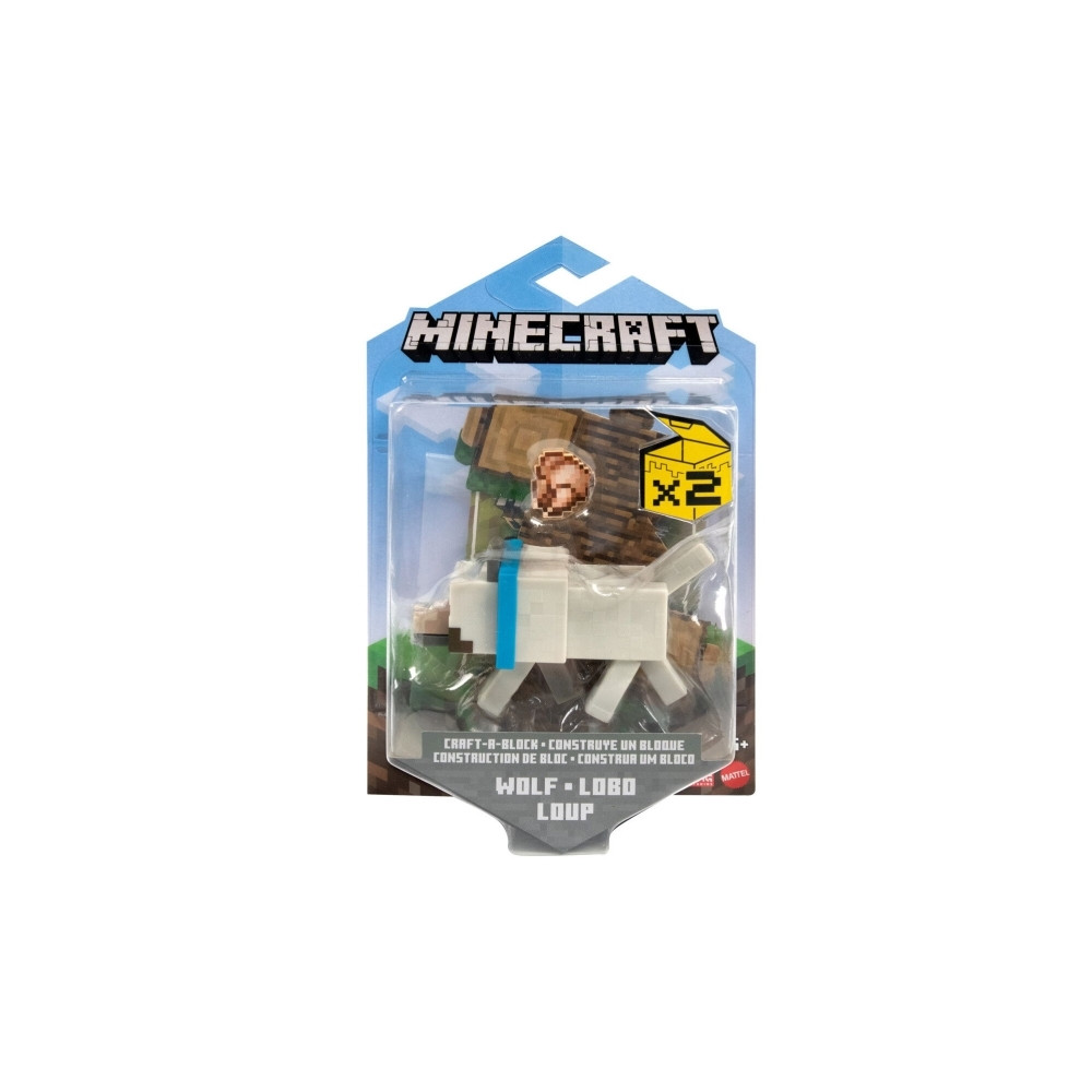 Produktbild för Minecraft Sortiment med -figurer, 6 År, Blandade färger, Pla...