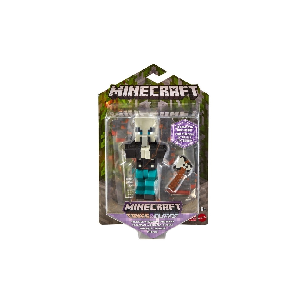 Produktbild för Minecraft Sortiment med -figurer, 6 År, Blandade färger, Pla...