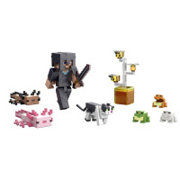 Produktbild för Minecraft Sortiment med -figurer, 6 År, Blandade färger, Pla...