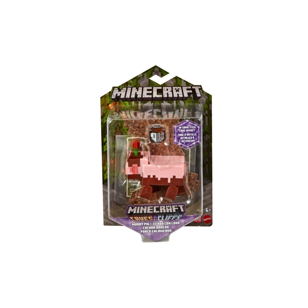 Produktbild för Minecraft Sortiment med -figurer, 6 År, Blandade färger, Pla...