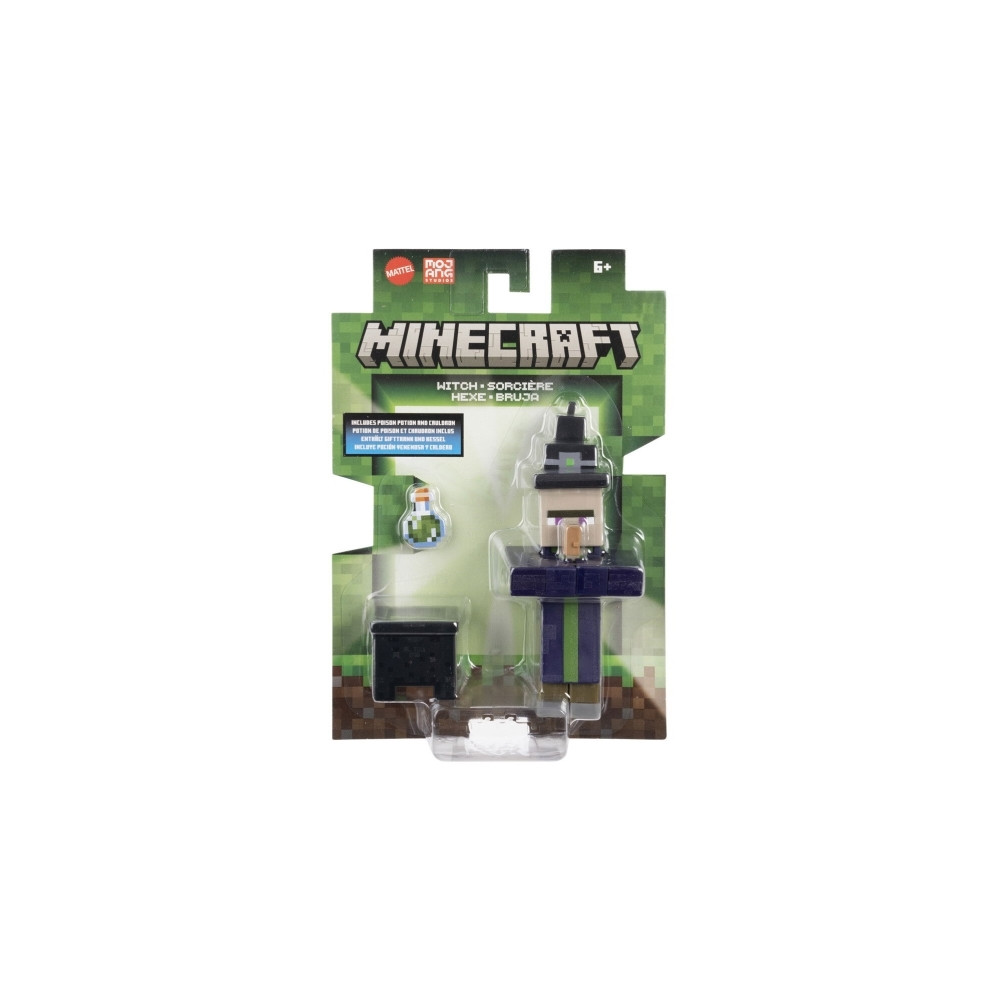 Produktbild för Minecraft Sortiment med -figurer, 6 År, Blandade färger, Pla...