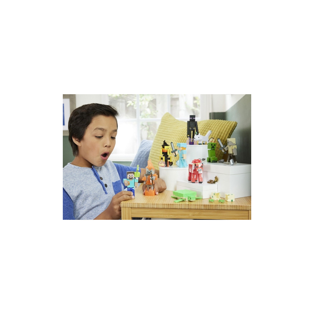 Produktbild för Minecraft Sortiment med -figurer, 6 År, Blandade färger, Pla...