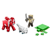 Produktbild för Minecraft Sortiment med -figurer, 6 År, Blandade färger, Pla...