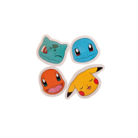 Produktbild för POKÉMON 4-pack suddgummin