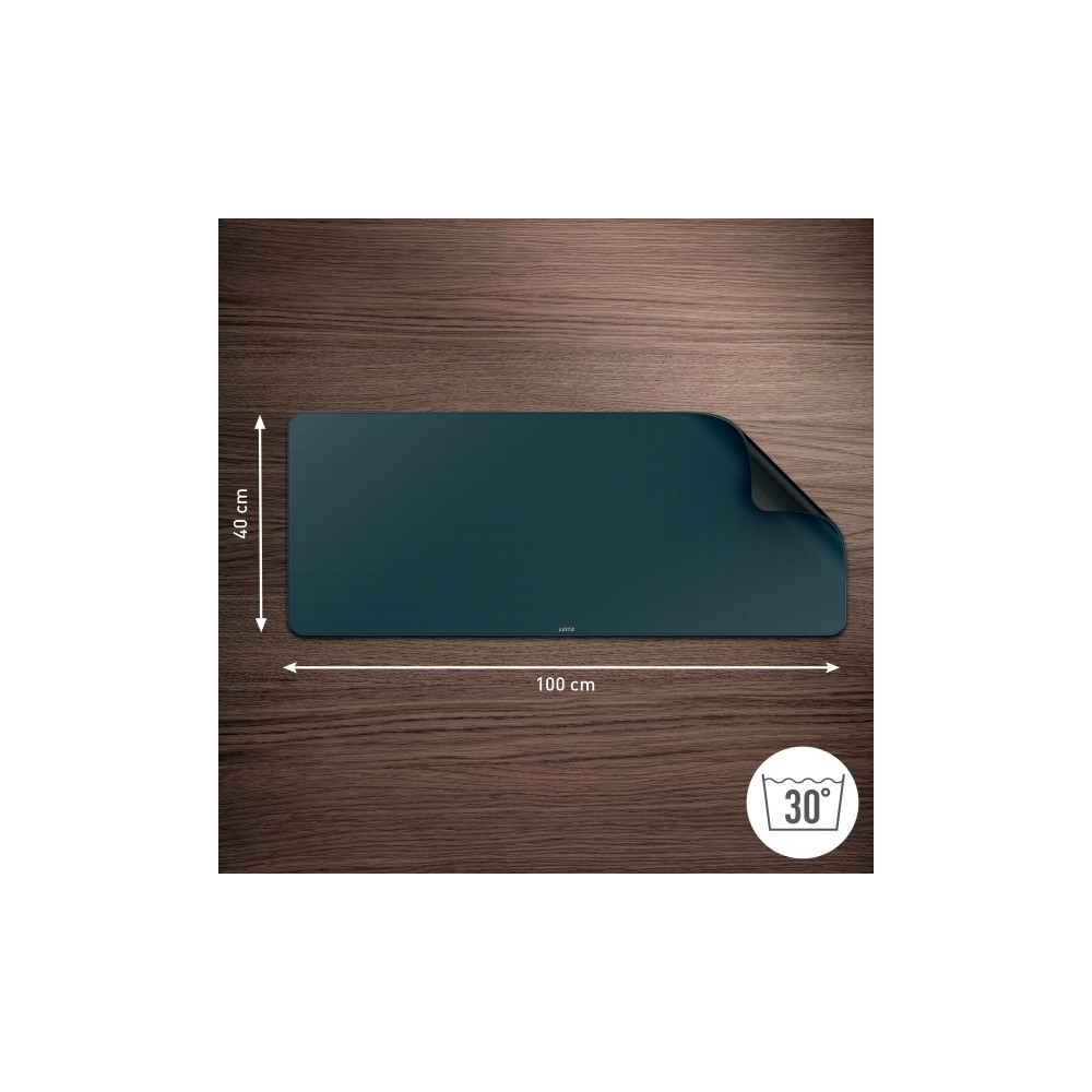 Produktbild för Leitz FEEL GOOD skrivbordsstöd - 100 x 40 cm - mörkgrå