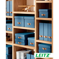 Produktbild för Leitz Puro förvaringslåda med lock, 17L, medium, 100% återvu...