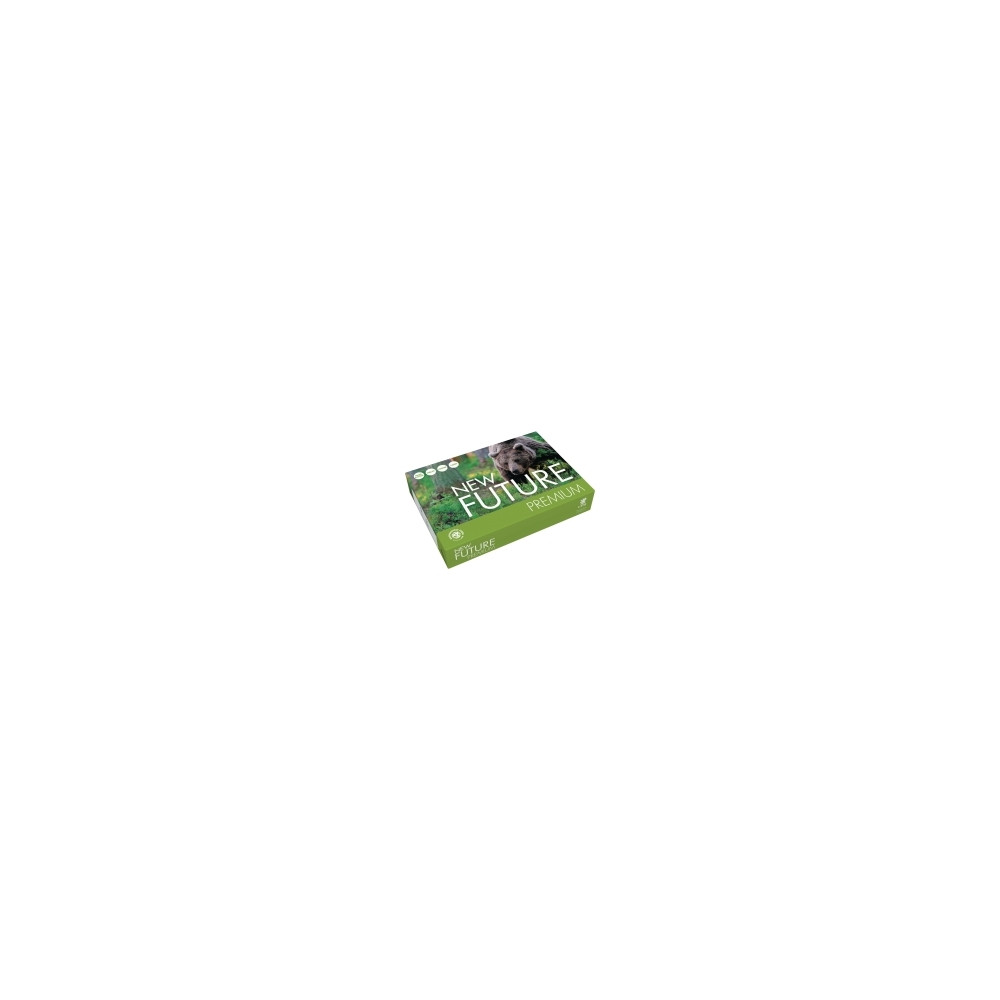 Produktbild för Skrivarpapper New Future Premium A4 vit 80g