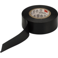 Produktbild för 3M Scotch® Super 88 vinyl tape sort 19mm x 6m x 0,22mm