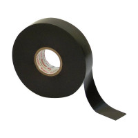 Produktbild för 3M Scotch® Super 88 vinyl tape sort 19mm x 6m x 0,22mm