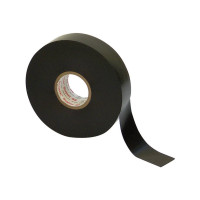 Produktbild för 3M Scotch® Super 88 vinyl tape sort 19mm x 6m x 0,22mm