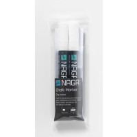 Produktbild för Chalkmarker NAGA hvid 4,5 mm
