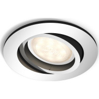 Produktbild för Philips myLiving Infälld spot, Nedtryckbar spotlight, Glödla...